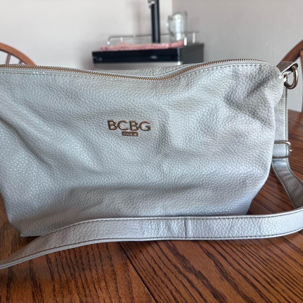 BCBG Gray Crossbody Bag - Picture 2 of 7